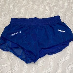 Blue Lululemon Shorts